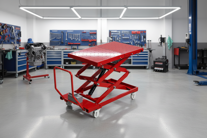 Unite 1 T Capacity U-DP8A Lift Table for Engine-Transmission-Ev battery service