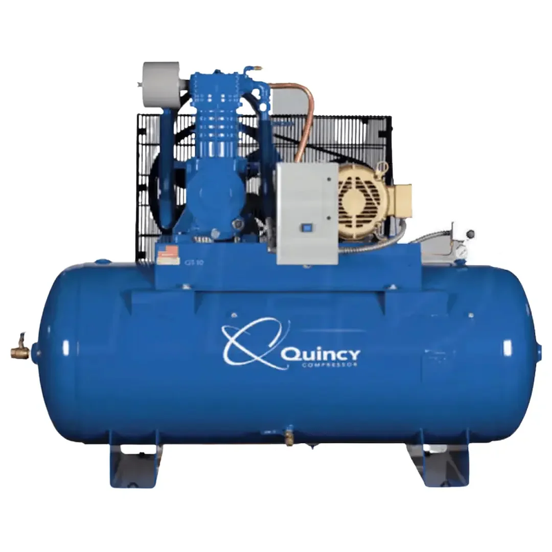 Quincy Air Compressor 4103D12HCB23M QT Max 10 HP 120 Gallon Two Stage 230V 3 Phase