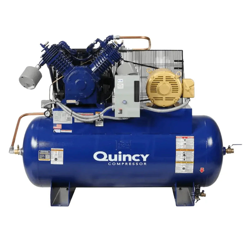 Quincy Air Compressor 15 HP 120 Gallon Two Stage 460V 3 Phase