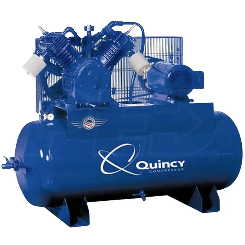 Quincy Air Compressor 4153DS12HCA20 QT Pro 15 HP 120 Gallon Two Stage 208V 3 Phase