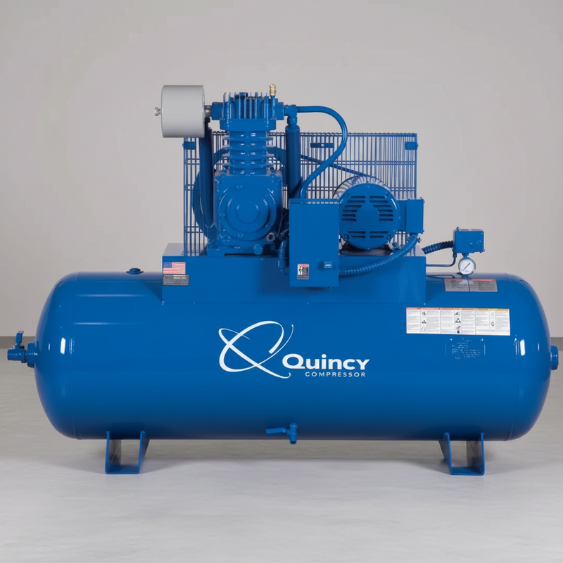 Quincy Air Compressor 5103D12HCA46M 120 Gallon