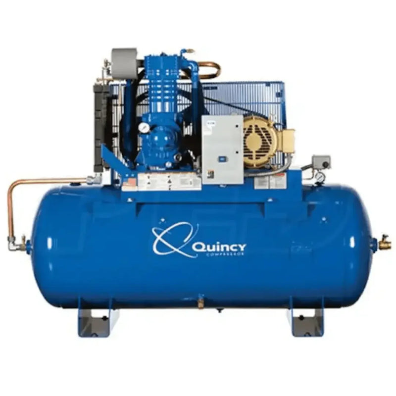 Quincy Air Compressor 10 HP 120 Gallon Two Stage
