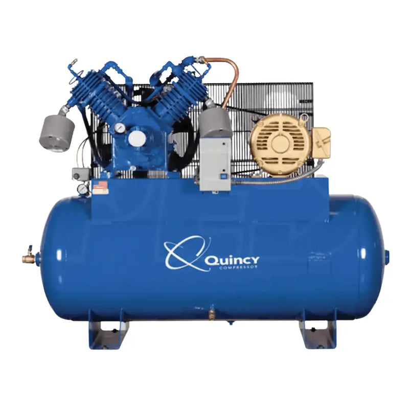 Quincy Air Compressor 120 Gallon Two Stage 230V 3 Phase