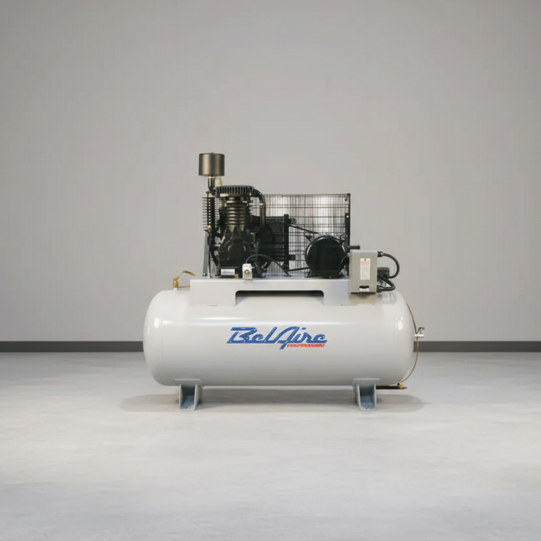 BelAire Air Compressor 338HL 7.5 HP 80 Gallon Two Stage 208-230V