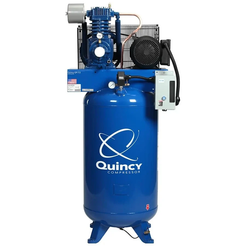 Quincy Air Compressor 573DS80VCA23 QP Pro 7.5 HP 80 Gallon
