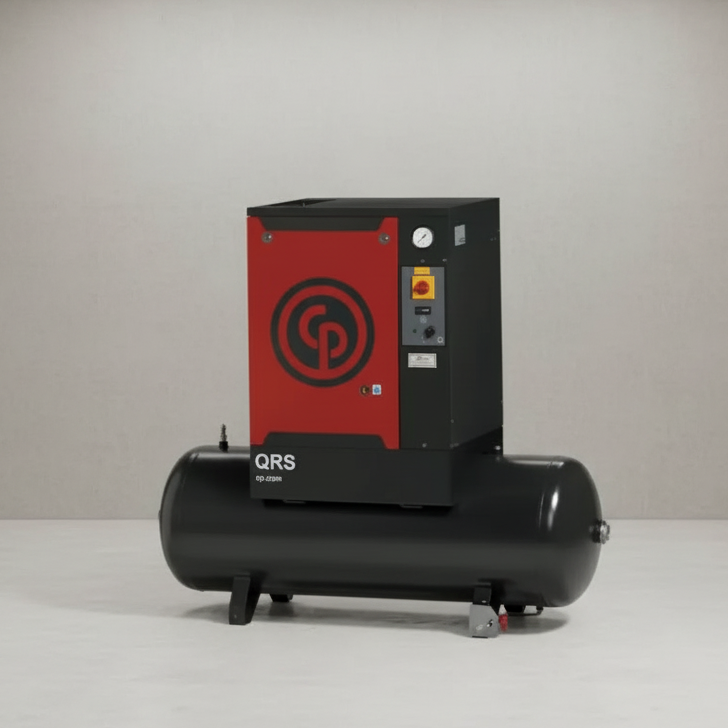 Chicago Pneumatic Air Compressor QRS5.0HP-3 5 HP Rotary Screw 208-230/460V 3 Phase