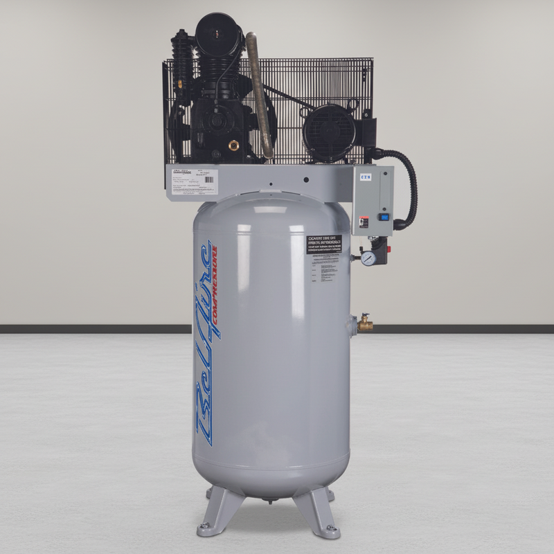 BelAire Air Compressor 418VLE Elite Iron Series 7.5 HP 80 Gallon Two Stage