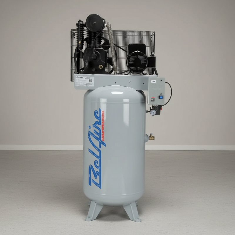 BelAire Air Compressor 438V4 Iron Series 5 HP 80 Gallon Two Stage