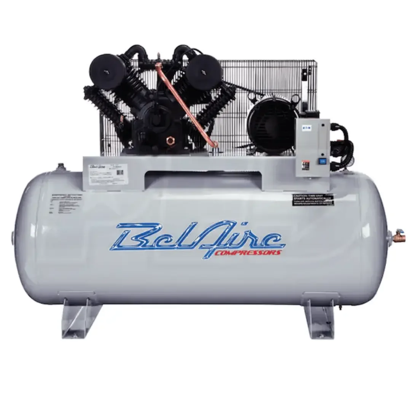 BelAire Air Compressor 6312H4 Iron Series 10 HP 120 Gallon Two Stage 460V Three Phase
