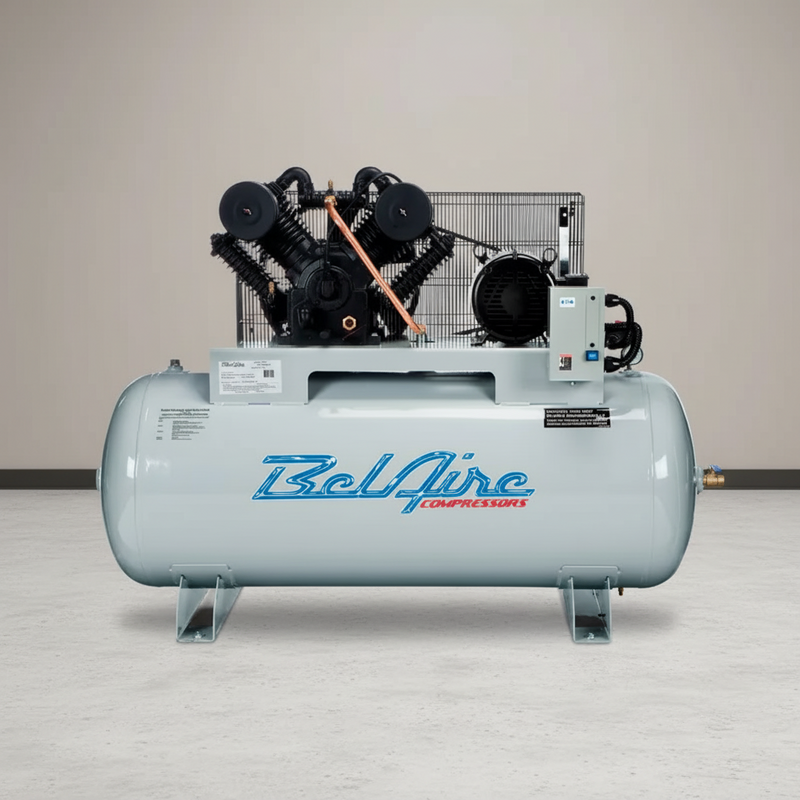 BelAire Air Compressor 6312H Iron Series 10 HP 120 Gallon Two Stage