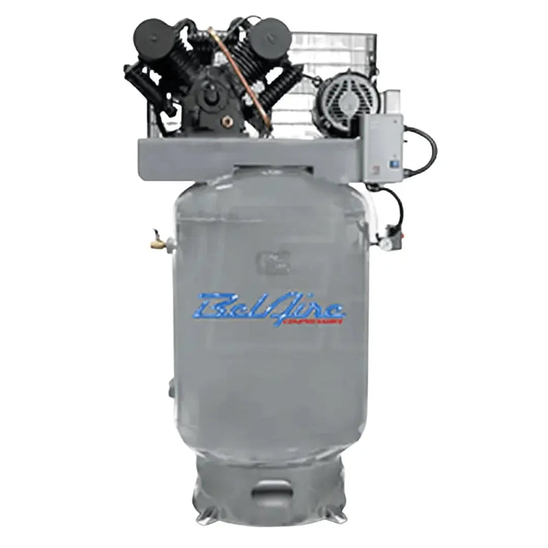 BelAire Air Compressor 6312V4 Iron Series 10 HP 120 Gallon Two Stage 460V Three Phase