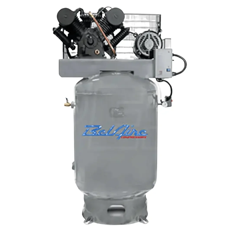 BelAire Air Compressor 6312V Iron Series 10 HP 120 Gallon Two Stage 208-230V 3 Phase
