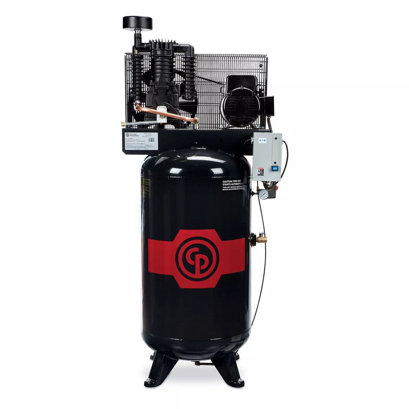 Chicago Pneumatic Air Compressor 7.5 HP Two Stage 1 Phase