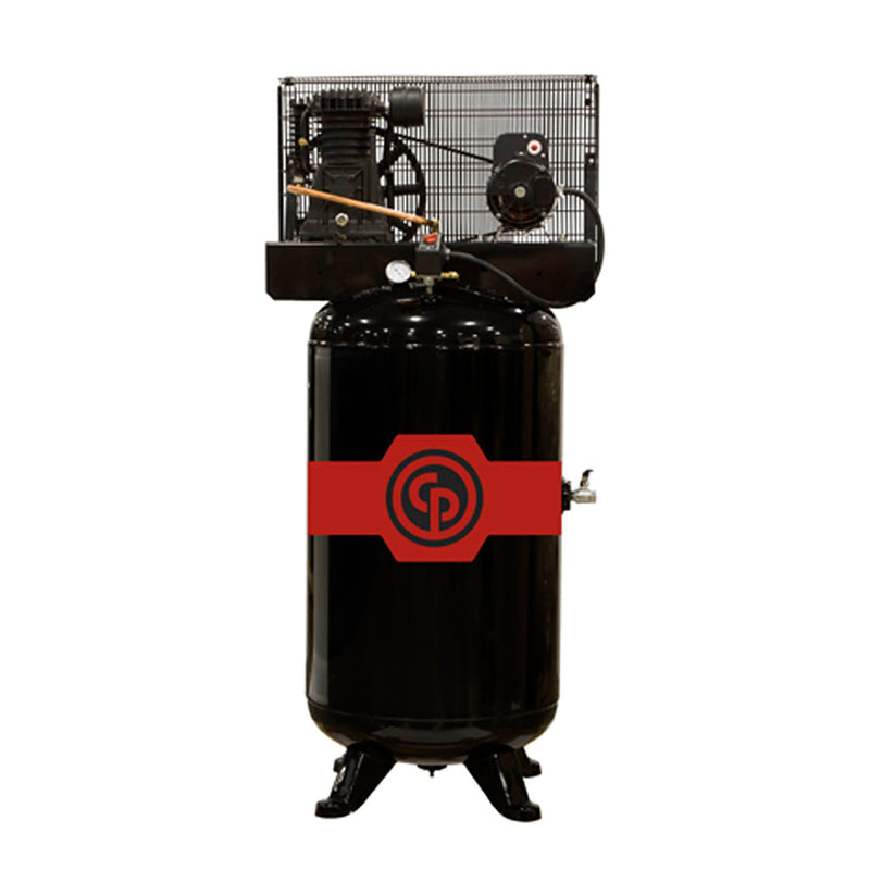 Chicago Pneumatic Air Compressor RCP-4981VNS 5 HP 80 Gallon Two Stage 230V 1 Phase