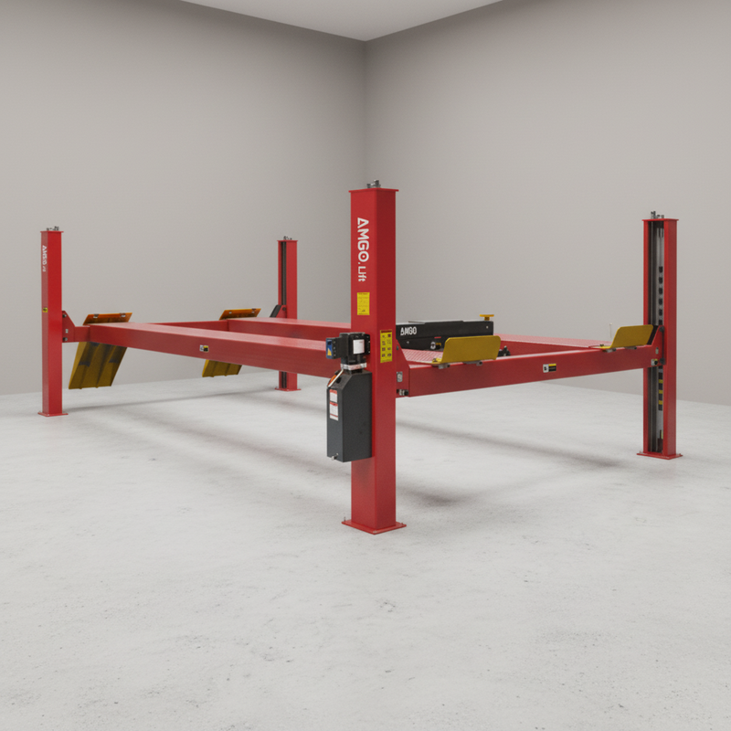 AMGO PRO-30E Heavy-Duty 30,000 lbs 4 Post Lift