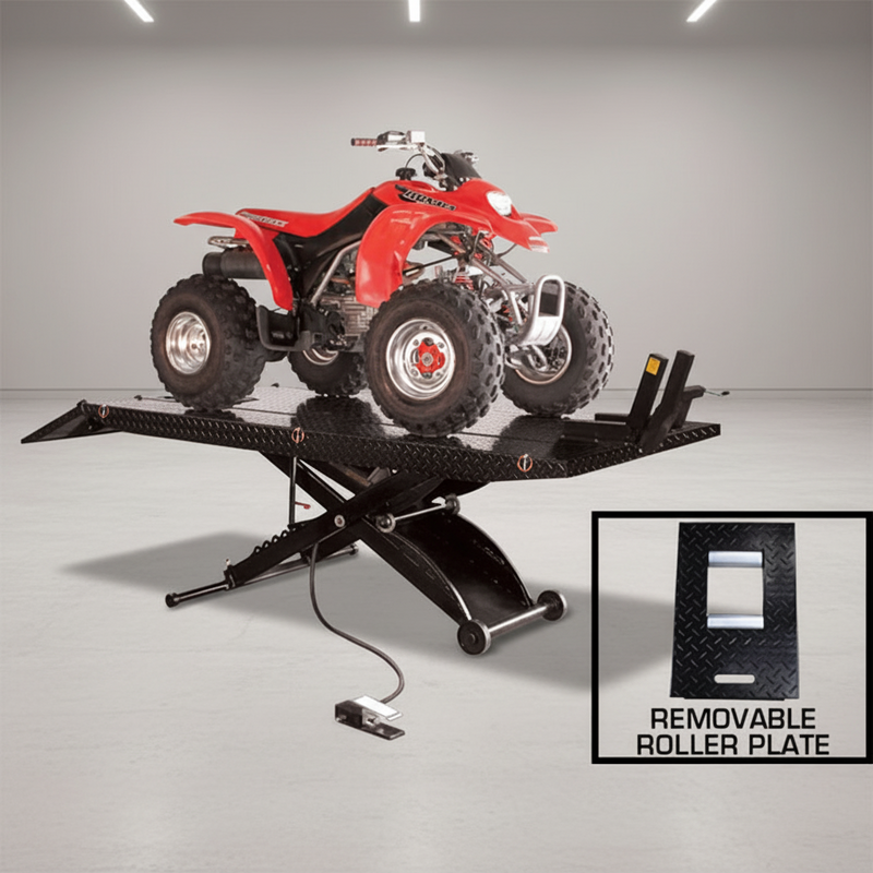 Atlas 1,000 lb. Air-Operated Motorcycle & ATV Lift