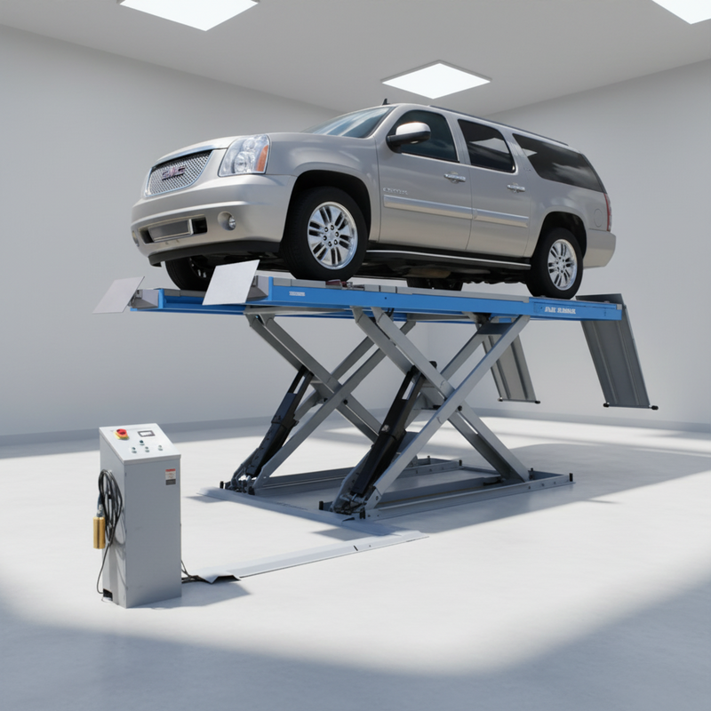 Atlas 12ASL 12,000 lb Scissor Alignment Lift