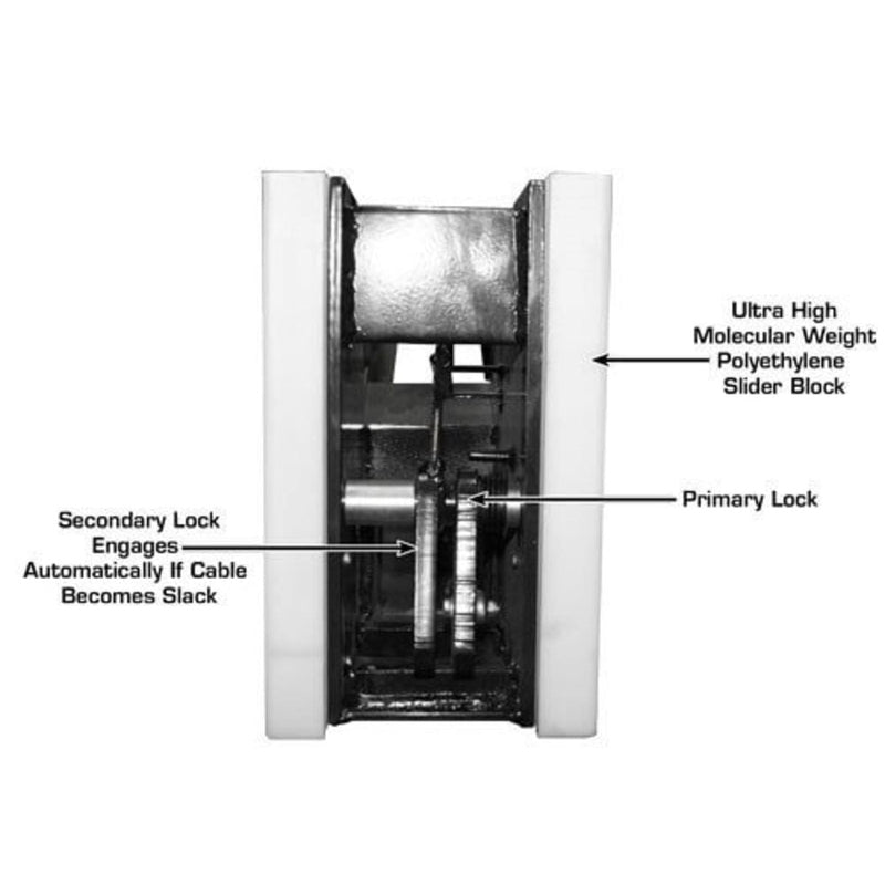Atlas Garage PRO8000 8,000-lb 4-Post Storage Lift + Pro-Floor 8-Piece Panel Set Combo