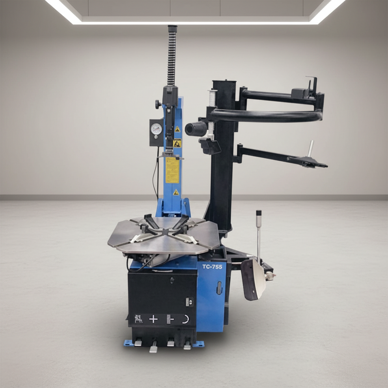 Atlas TC755EZ Tilt-Back Rim-Clamp Tire Changer w/ E-Z Arm