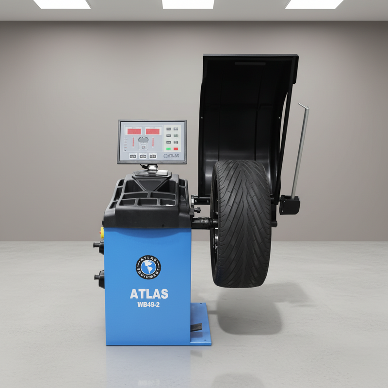 Atlas WB49-2 PRO Premium 3D Computer Wheel Balancer