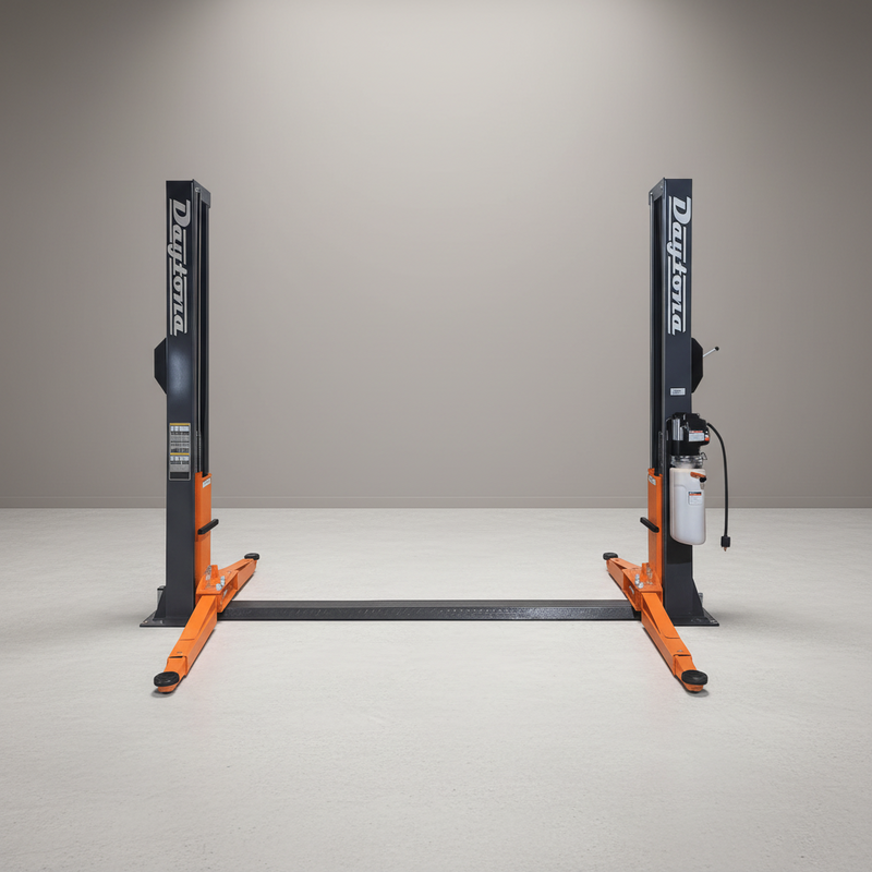 Daytona LTPF9 9,000lb 2-Post Floorplate Lift - Low Ceiling