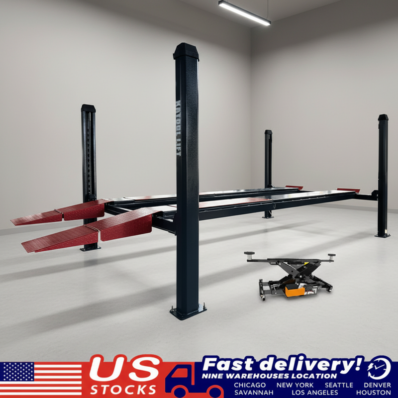 Katool KT-4H120X 12,000 lbs Heavy Duty Four Post Lift