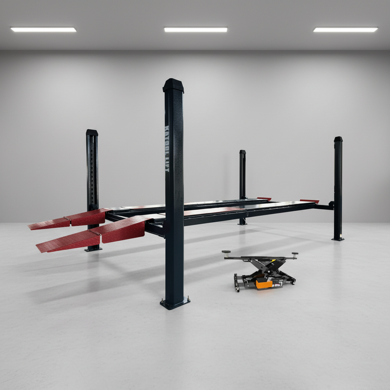 Katool KT-4H120X 12,000 lbs Heavy Duty Four Post Lift