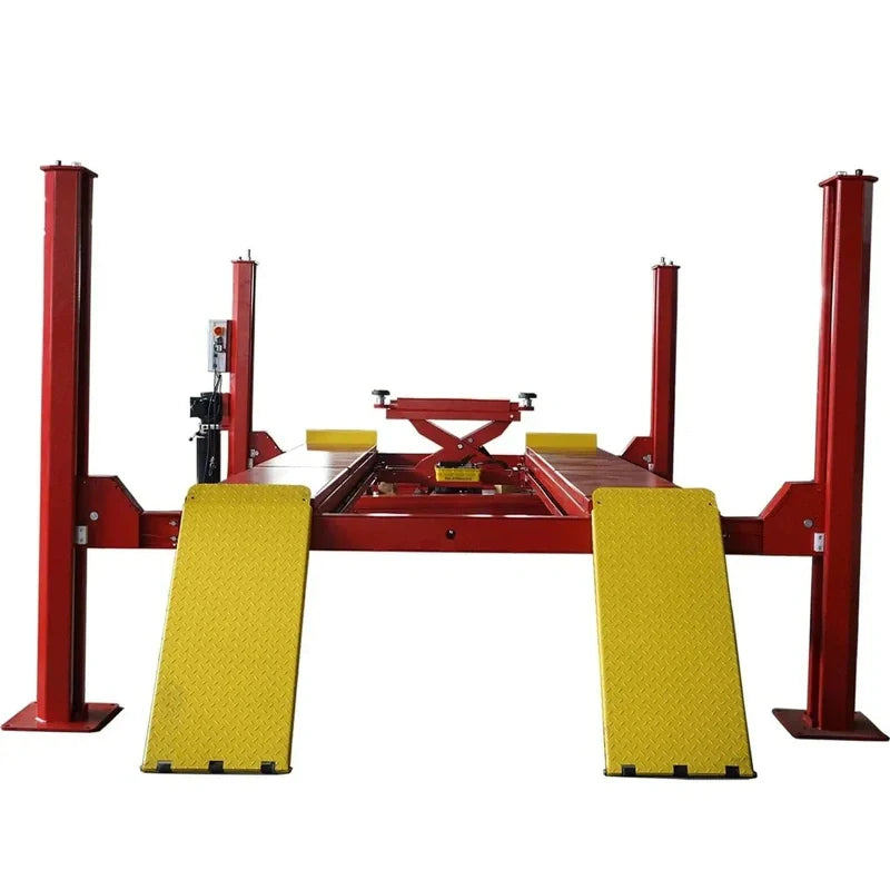 Katool KT-4H150 15,000lbs 4 Post Alignment Lift (RJ-60 Rolling Jack included)