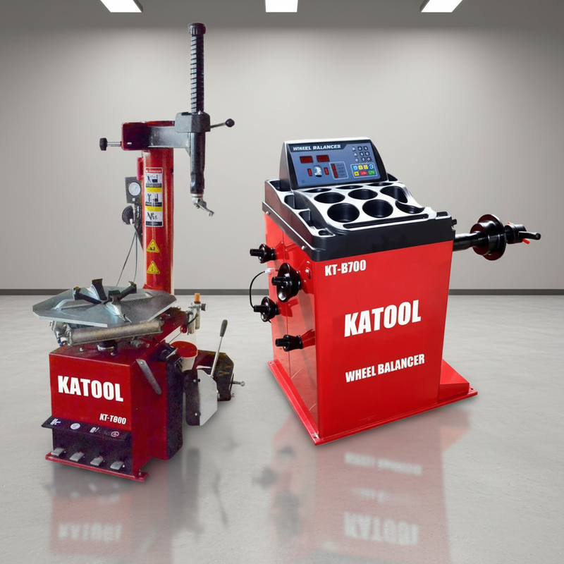 Katool Tire Changer KT-T800 & Wheel Balancer KT-B700 Combo
