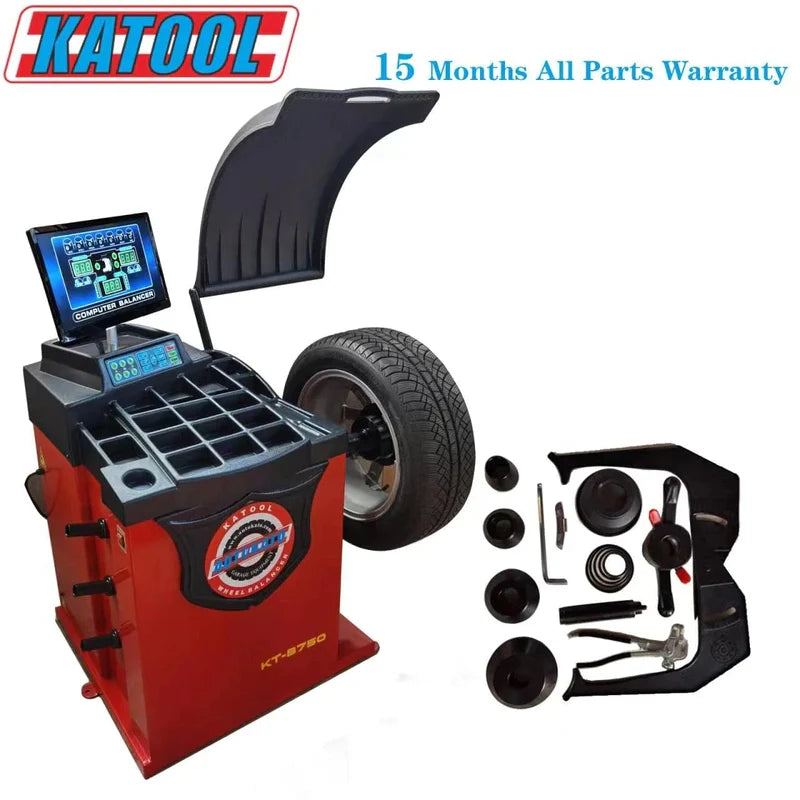 Katool KT-T800 & KT-B750 Tire Changer & Wheel Balancer Combo