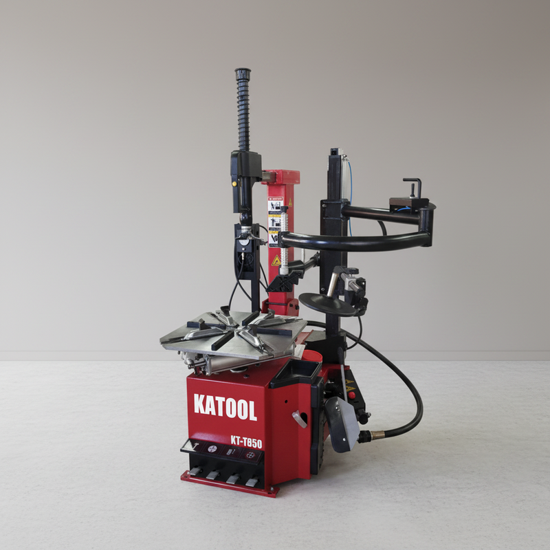 Katool KT-T850 Tilt-Arm Wheel Clamp Tire Changer Machine