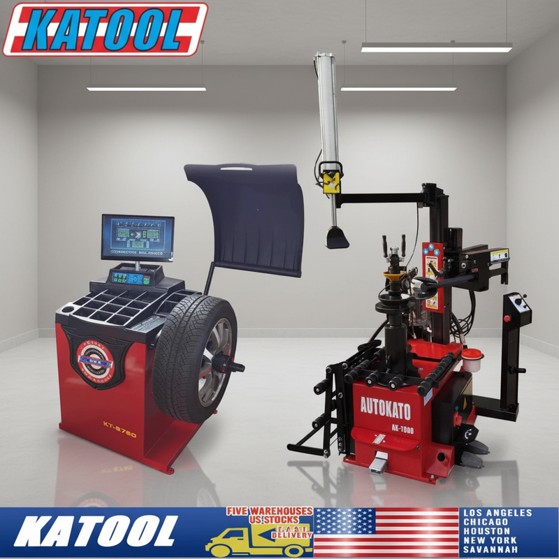 Katool KT-T900 Tire Changer with Wheel Balancer KT-B750 Combo