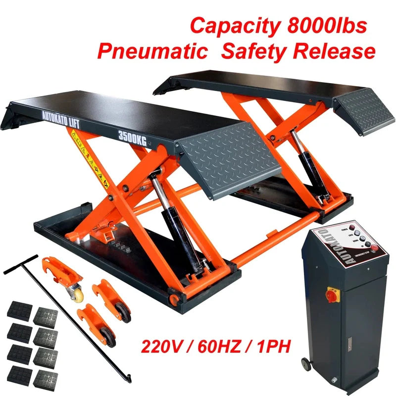 Katool KT-X80 8000lbs Mid Rise Scissor Lift
