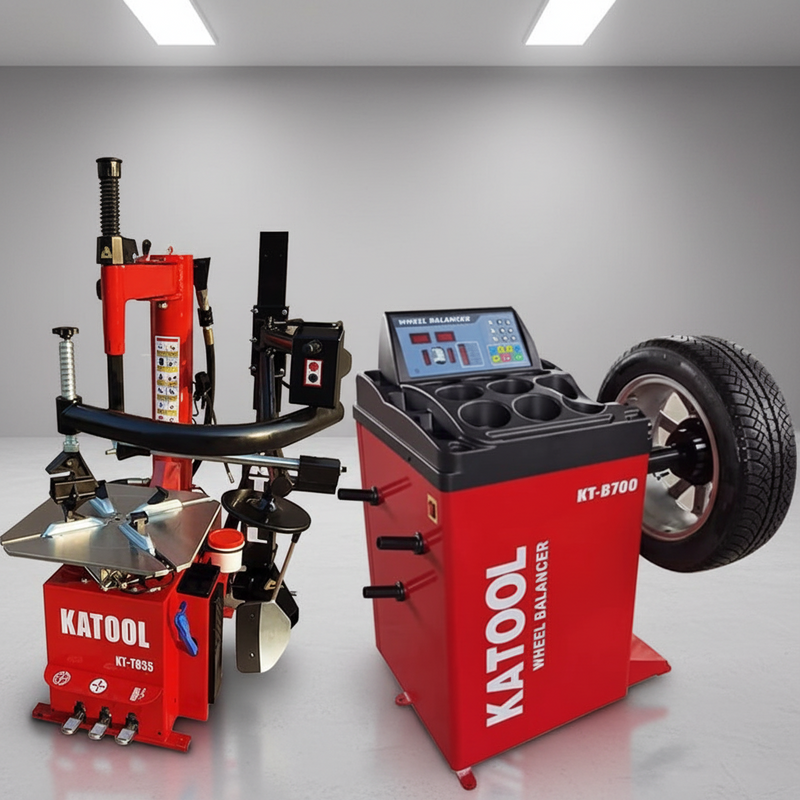 Katool Tire Changer KT-T835 & Wheel Balancer KT-B700 Combo