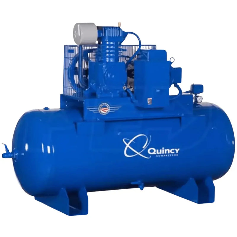 Quincy Air Compressor 4103DS12HCB23 QT Pro 10 HP 120 Gallon Two Stage 230V 3 Phase