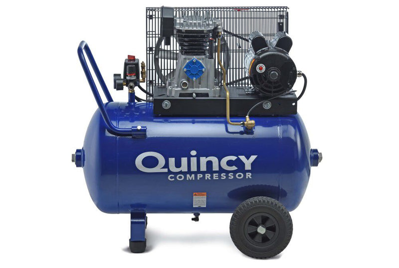 Quincy Air Compressor Q12124PQ 2 HP 24 Gallon Portable