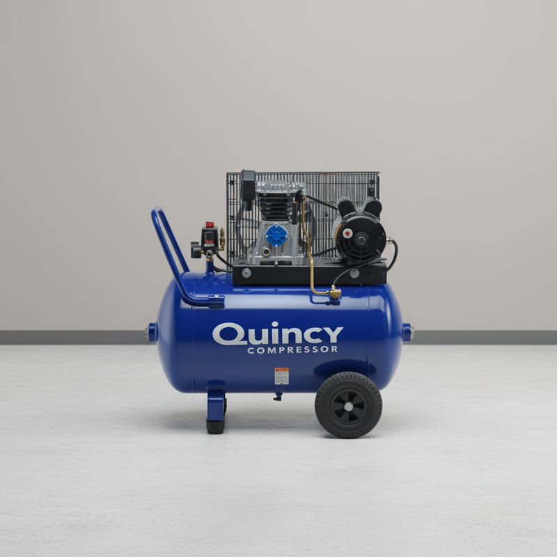 Quincy Air Compressor Q12124PQ 2 HP 24 Gallon Portable