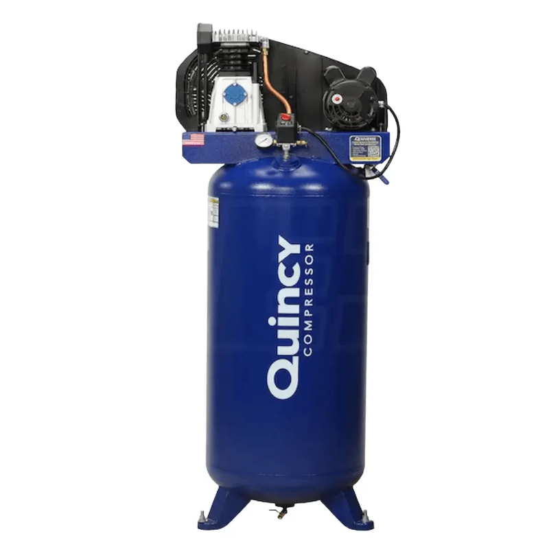 Quincy Air Compressor Q13160VQ 3.5 HP 60 Gallon Single Stage 230V 1 Phase