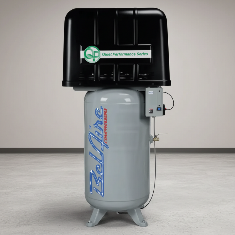 BelAire Air Compressor QP318VLE 7.5 HP 80 Gallon Two Stage Quiet