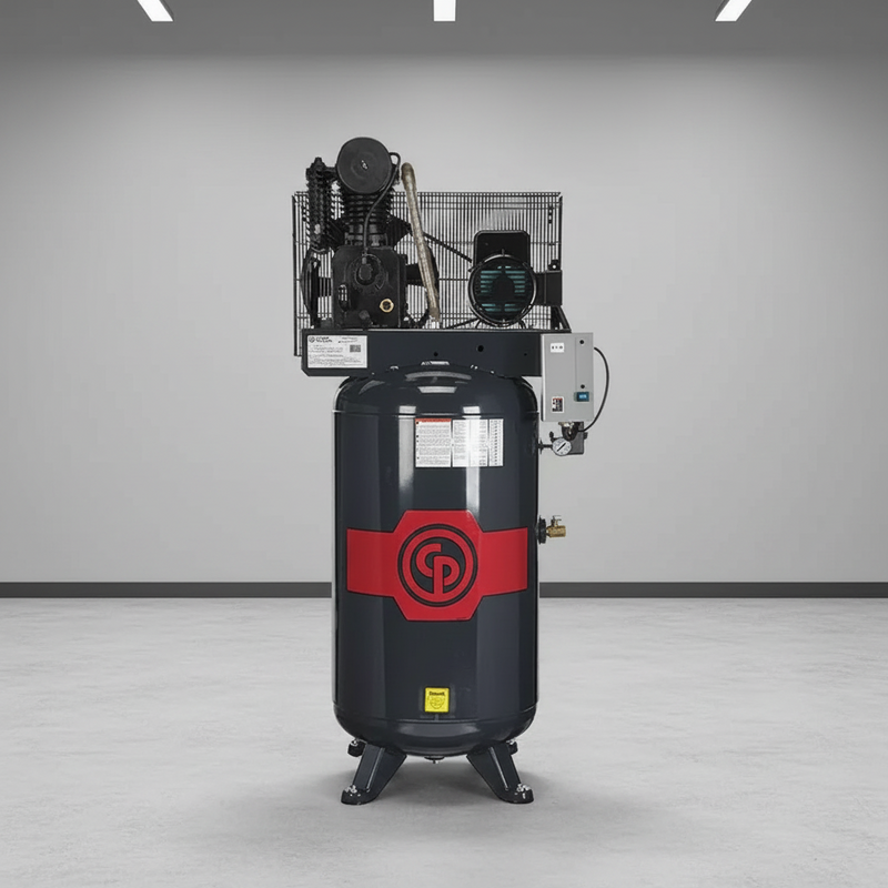 Chicago Pneumatic Air Compressor RCP-C7581VS 7.5 HP Two Stage