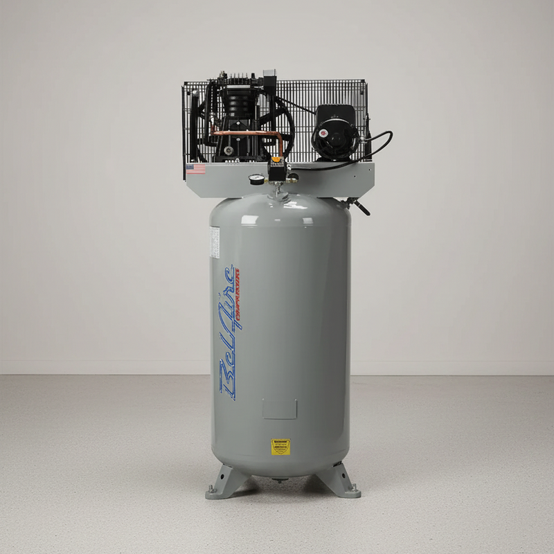 BelAire Air Compressor 4916V 5 HP 60 Gallon Two Stage 230V Single Phase