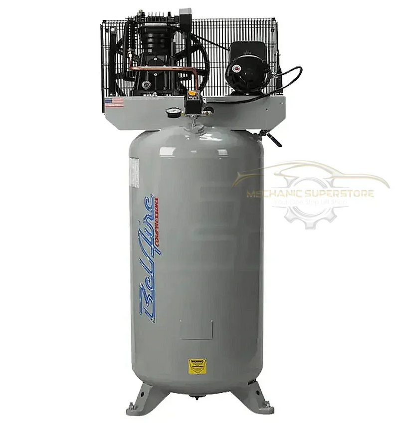 BelAire Air Compressor 4916V 5 HP 60 Gallon Two Stage 230V Single Phase