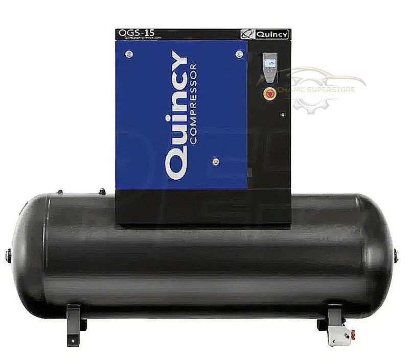 Quincy Air Compressor 4152021976 QGS 15 HP 120 Gallon Rotary Screw