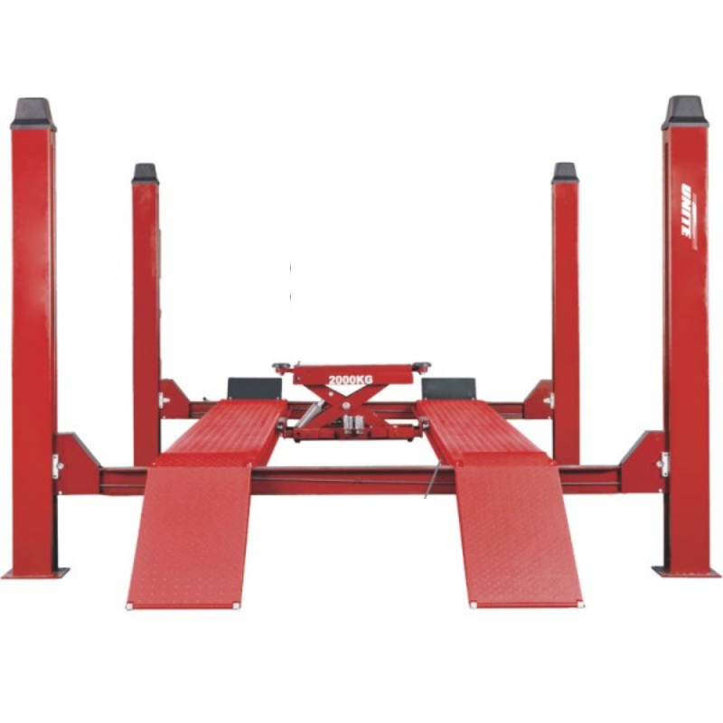 Unite 3.5 T Capacity U-F35 Four Post Vehicle Lift