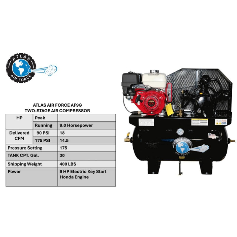 Atlas Air Force AF9G Air Compressor