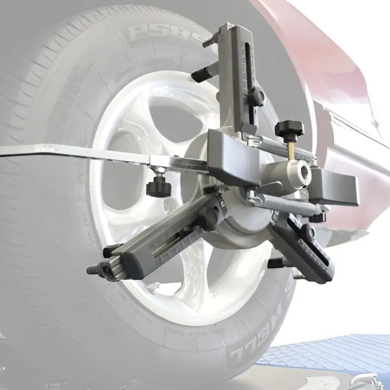 Atlas Edge TD2.0 Premium WiFi Wheel Alignment System with 8-Camera Optical Sensors, 3-Point Touchless Clamps, and Tablet