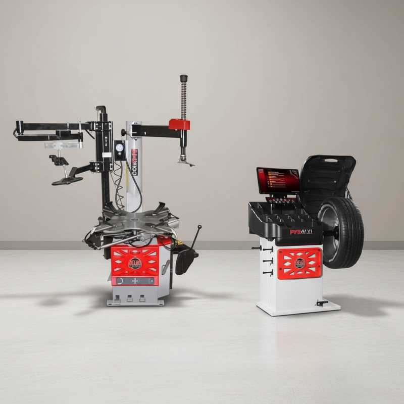 Atlas Platinum PTC300 Tire Changer & PWB90XL Wheel Balancer Combo Package