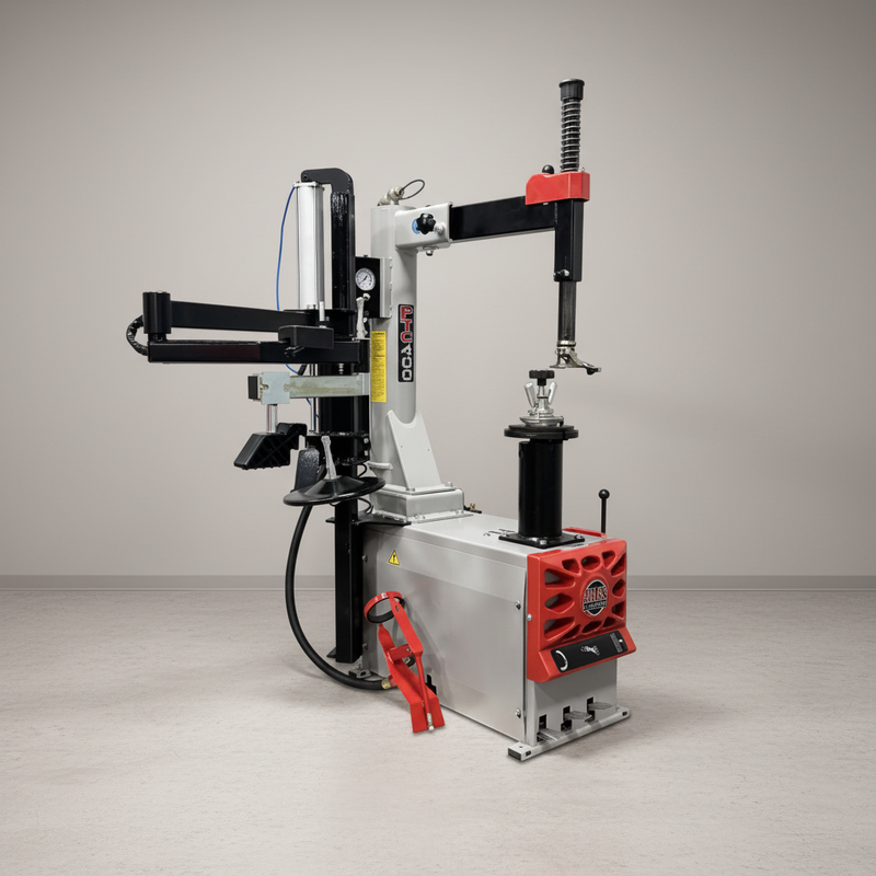 Atlas Platinum PTC400 Center Post Swing-Arm Tire Changer with Left-Hand Assist Arm