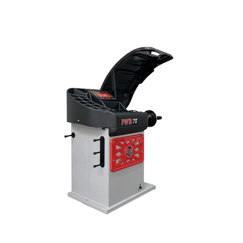 Atlas Platinum PWB70 Motorized Spin Wheel Balancer with Laser & 2D Data Entry