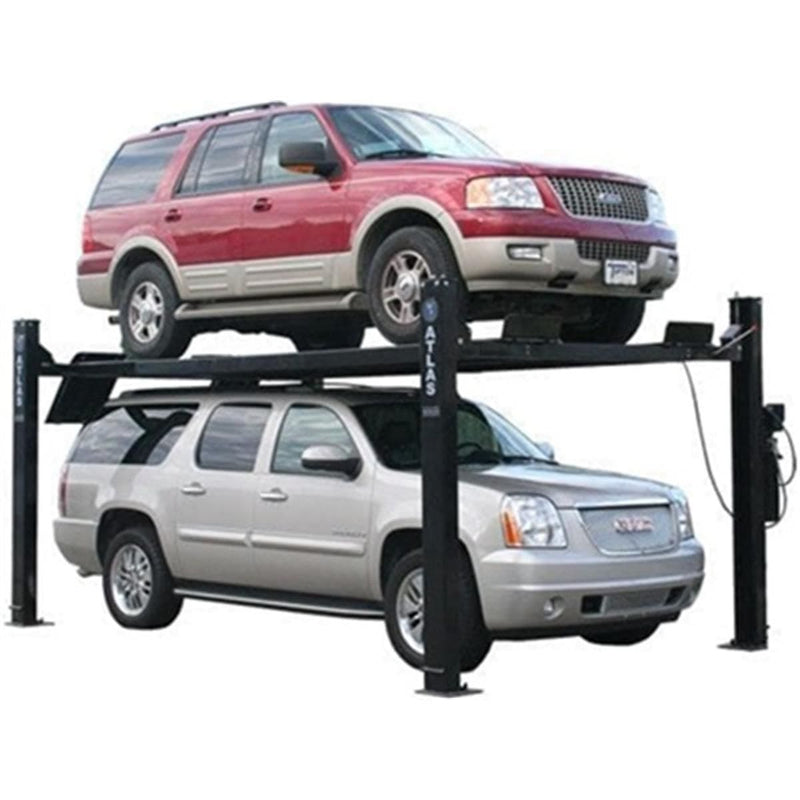 Atlas Garage PRO9000 9,000-lb 4-Post Lift + 2 RJ-45A 4,500-lb Bridge Jacks Combo Package